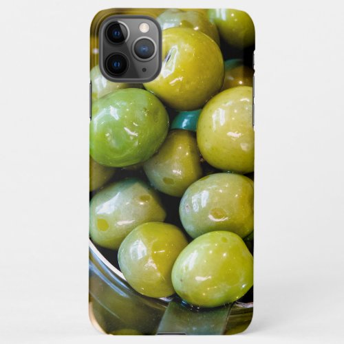 Castelvetrano Sweet Green Olives iPhone 11Pro Max Case