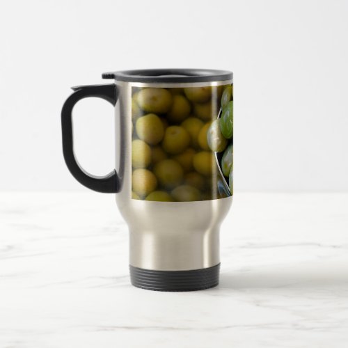 Castelvetrano Sweet Green Olives Travel Mug