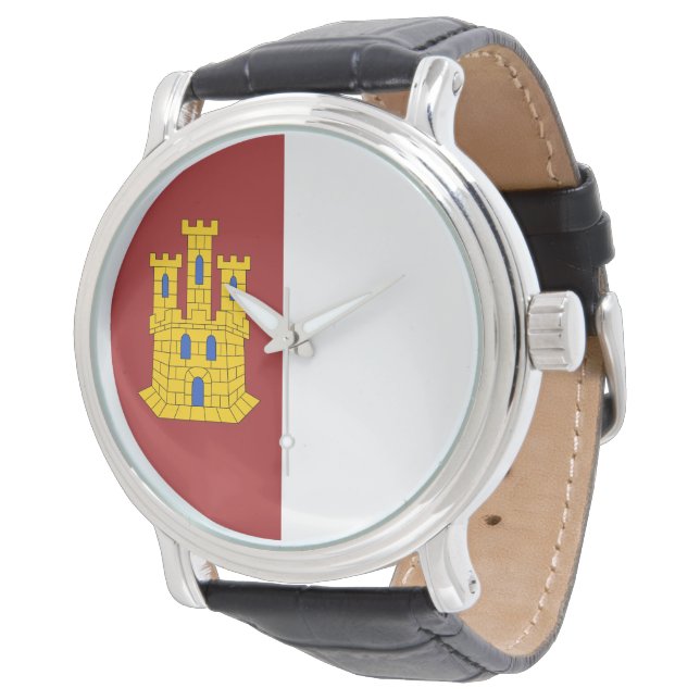 Castilla La Mancha coat of arms - Spain Watch (Angled)