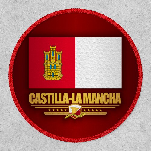 Castilla_La Mancha Flag Patch