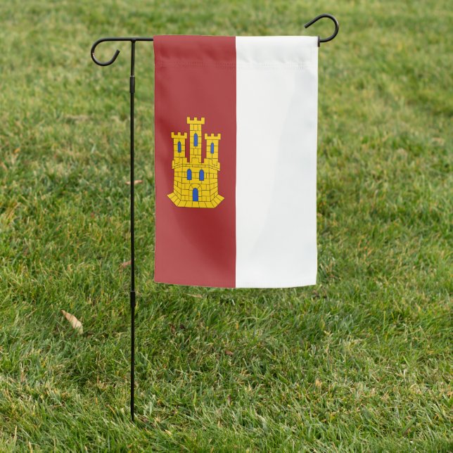 Castilla La Mancha flag - Spain (In SItu)