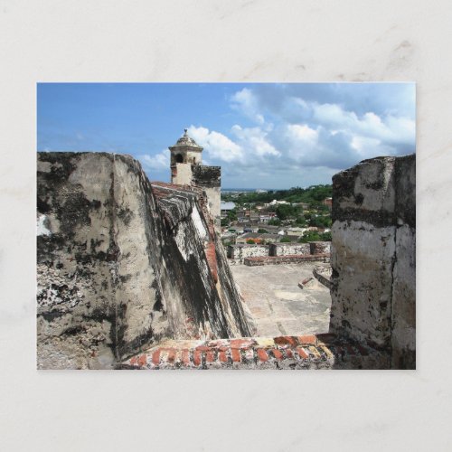 Castillo de San Felipe de Barajas Cartagena 1 Postcard