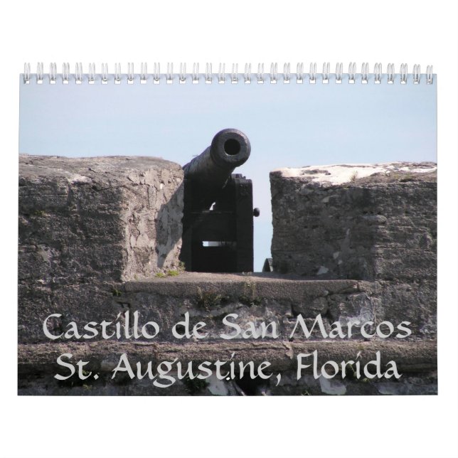 Castillo de San Marcos Calendar (Cover)