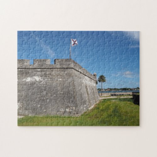 Castillo de San Marcos fort in St Augustine Jigsaw Puzzle