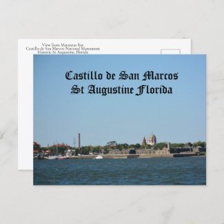 Castillo de San Marcos Historic St Augustine FL Po