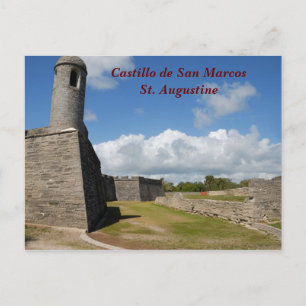 Castillo de San Marcos Postcard