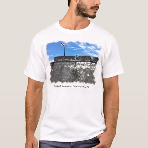 Castillo de San Marcos St Augustine FL T_Shirt