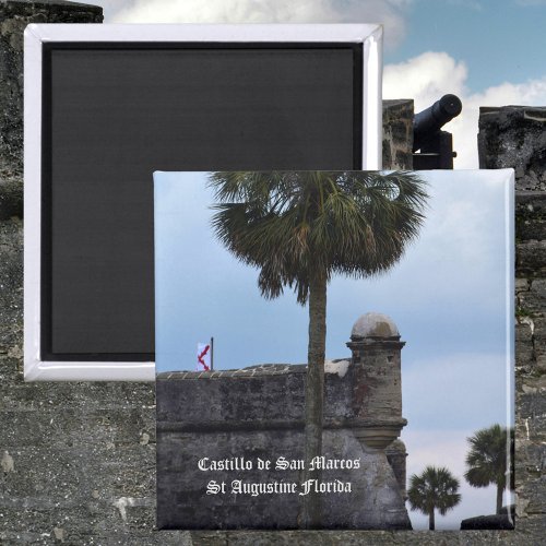 Castillo de San Marcos St Augustine Florida Photo Magnet