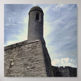 Castillo de San Marcos ST. Augustine, Florida Wood Photo Tile