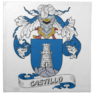 Castillo Family Crest Napkin