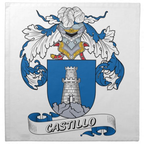 Castillo Family Crest Napkin