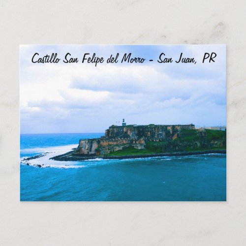 Castillo San Felipe del Morro _ Old San Juan Forts Postcard