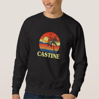 Castine Maine Me Summer Us Cities Tropical Beach Sweatshirt