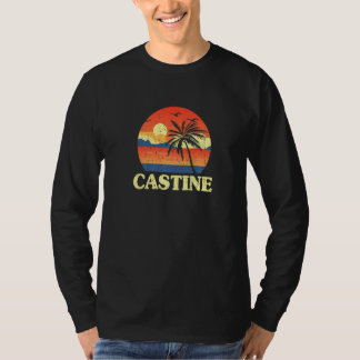 Castine Maine Me Summer Us Cities Tropical Beach T-Shirt