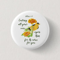 Casting all your care upon Him 1 Peter 5:7 quote