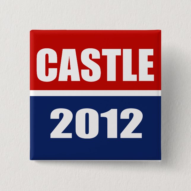 CASTLE 2012 PINBACK BUTTON (Front)