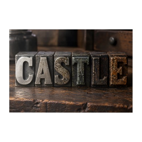Castle Acrylic Print