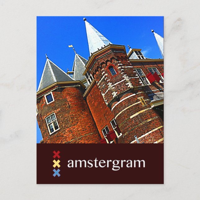 Castle Amstergram Postcard (Front)