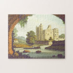 [ Thumbnail: Castle and River Through a Brick Arch Puzzle ]