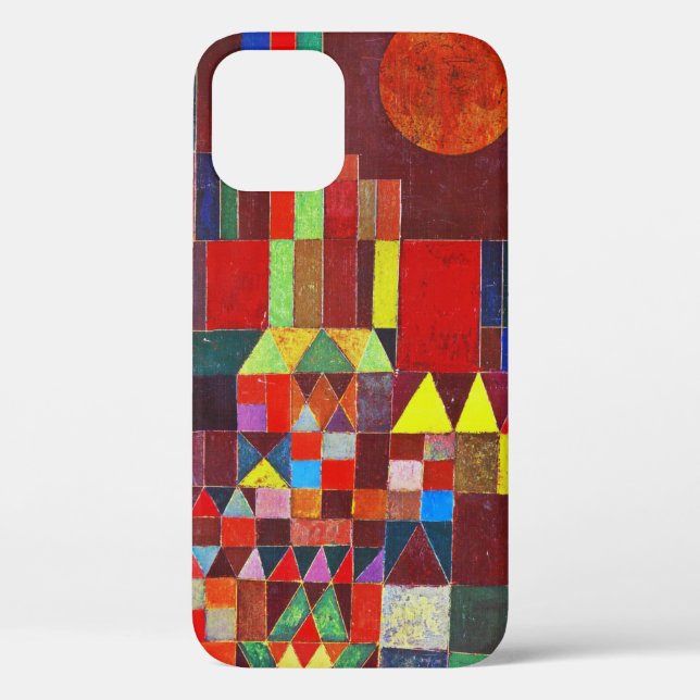 Castle and Sun, Paul Klee Case-Mate iPhone Case (Back)