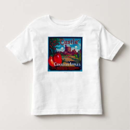 Castle Apple Label _ Westbank BC Canada Toddler T_shirt