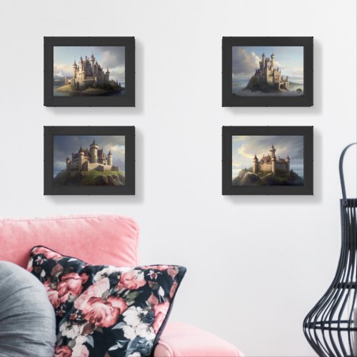 castle Art Wall  Wall Art Sets