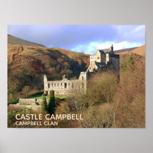 Castle Campbell – Campbell Clan Poster