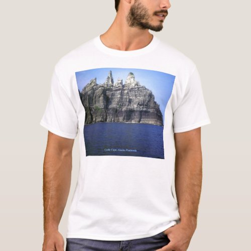 Castle Cape on Alaska Peninsula T_Shirt