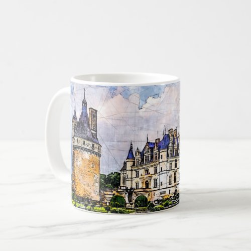 Castle Chenonceau France Coffee Mug
