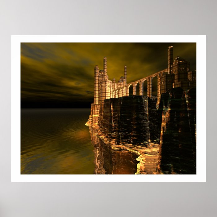 CASTLE CLIFF  PRINT