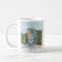Castle Colorful Illustration