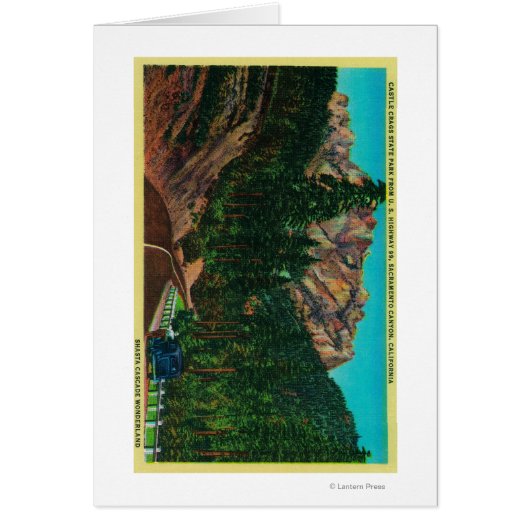 Castle Crags State Park from US 99 (Front)