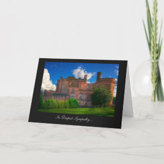 Castle Dalhousie, Midlothian - In Deepest Sympathy Card