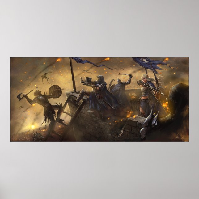 Castle Defense Poster (Front)