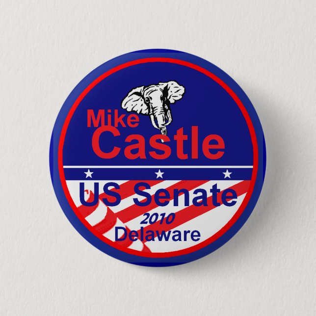 CASTLE Delaware Button (Front)