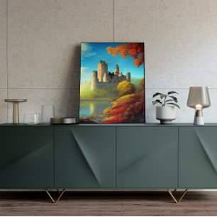 Castle Digital Fantasy Art Poster #13