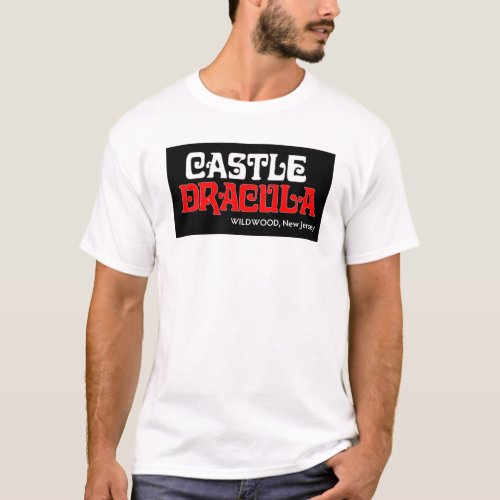 Castle Dracula Logo Shirt Wildwood NJ T_Shirt