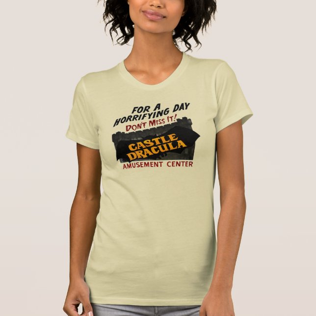 Castle Dracula Wildwood NJ T-Shirt (Front)