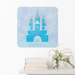 Castle for Princess Metal Parking Sign