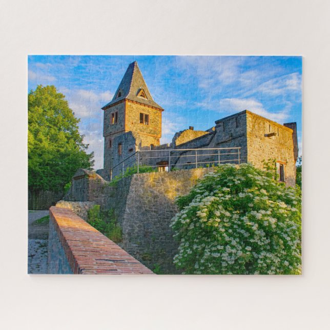 Castle Frankenstein Germany. Jigsaw Puzzle (Horizontal)