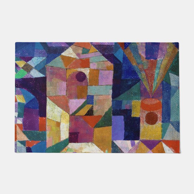 Castle Garden, Paul Klee Doormat (Front)