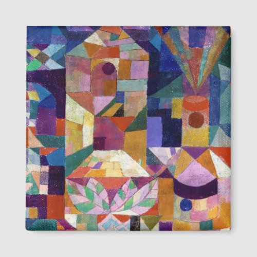 Castle Garden Paul Klee Magnet