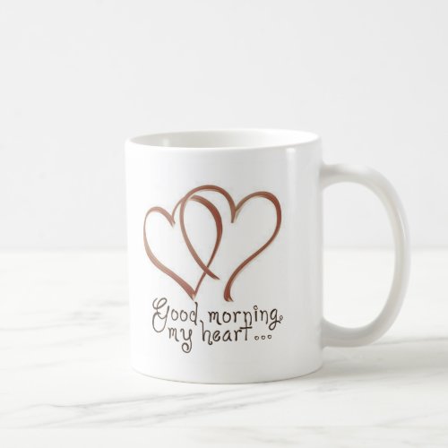 Castle _ Good Morning My Heart with quote Coffee Mug