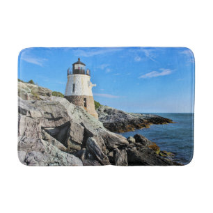 Castle Hill Lighthouse, Rhode Island Bathroom Mat