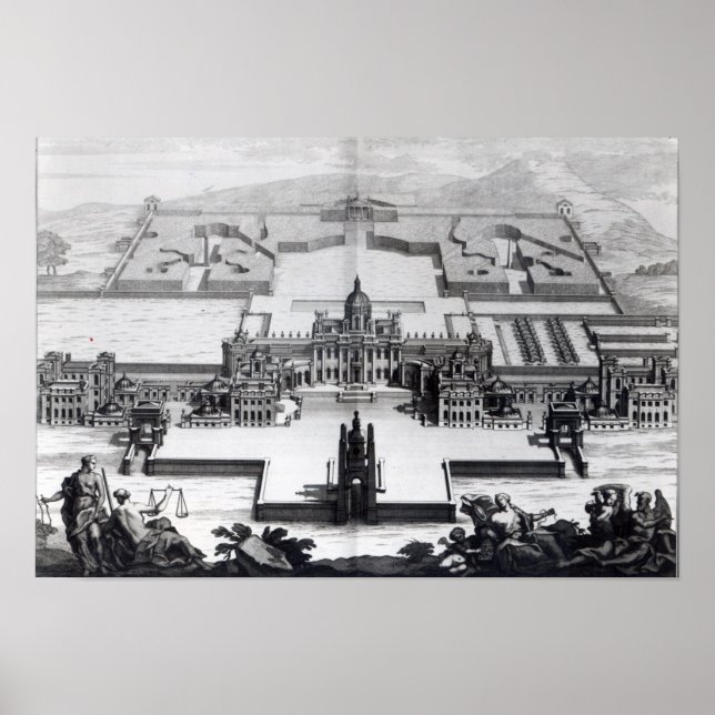 Castle Howard, from 'Vitruvius Britannicus' Poster (Front)