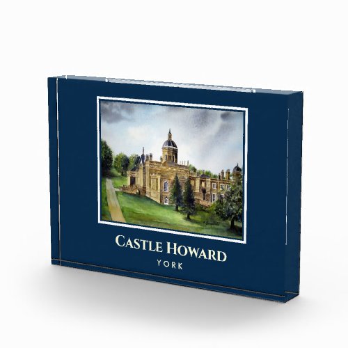 Castle Howard York England Watercolor Painting Acrylic Award