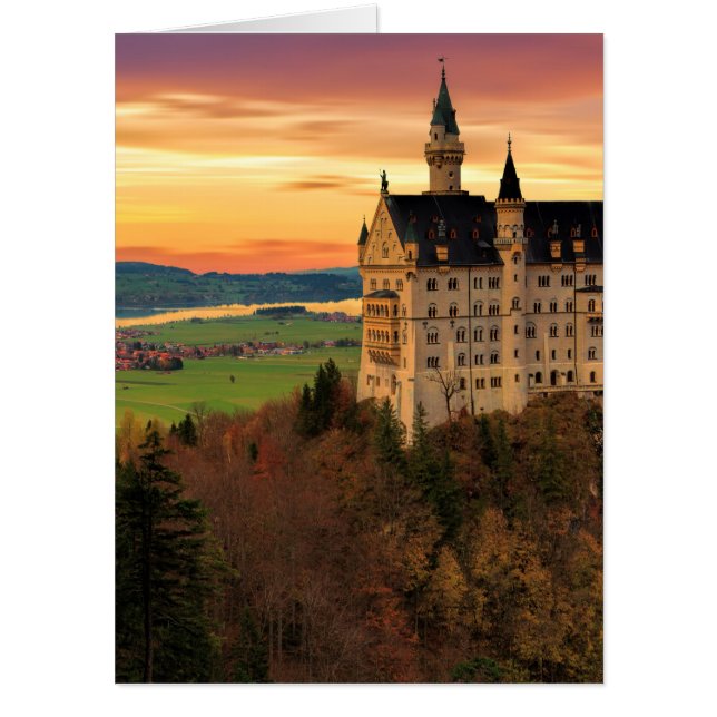 CASTLE HUGE BIGGEST BIG BIRTHDAY GREETING CARD (Front)