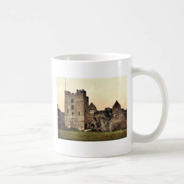 Castle, II., Ludlow, England rare Photochrom Coffee Mug (Right)