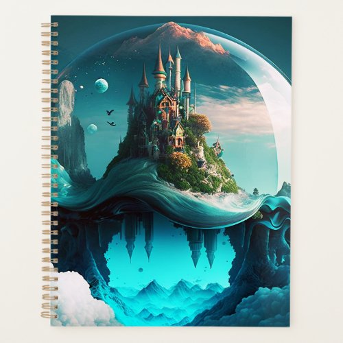 Castle In Crystal Ball Planner
