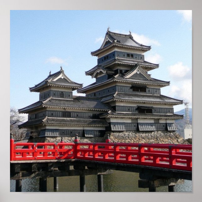 Castle in Japan Poster (Front)